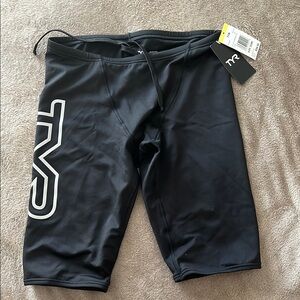 TYR Black Swim Jammers